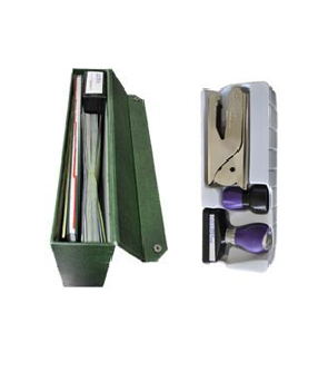 印章3枚、綠盒一個